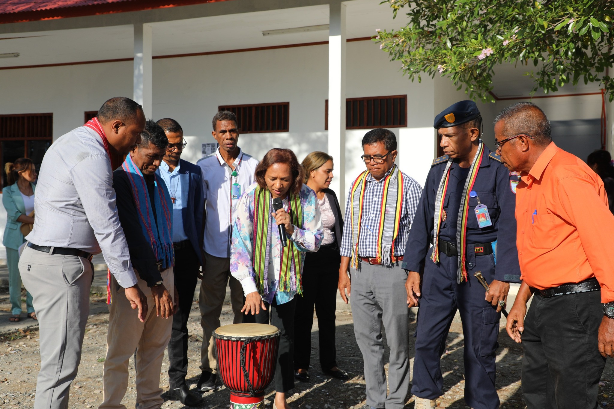 MINISTRA EDUKASAUN HALO ABERTURA EXAME NASIONÁL IHA ESKOLA ESG KAY RALA MANATUTO